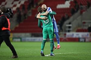 Images Dated 7th March 2017: Brighton and Hove Albion's Championship Triumph at Rotherham United (07MAR17)