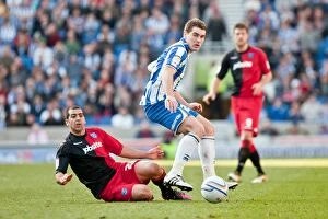 Images Dated 10th March 2012: Brighton & Hove Albion's Epic 10-3-12 Victory Over Portsmouth