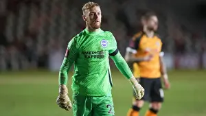 Newport County 10JAN21 Prints: Brighton and Hove Albion's FA Cup Battle at Newport County: 10Jan21