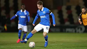 Brighton and Hove Albion's FA Cup Battle at Newport County: A Tense Third Round Clash (10th January 2021)