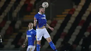 Brighton and Hove Albion's FA Cup Battle at Newport County: A Tense Third Round Clash (10th January 2021)