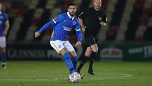 Brighton and Hove Albion's FA Cup Battle at Newport County: A Tight Third Round Clash (10th January 2021)