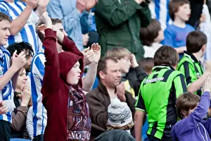 Portsmouth - 10-03-12 Prints: Brighton & Hove Albion's Historic 10-3-12 Victory Against Portsmouth: A Memorable Moment from the 2011-12 Season