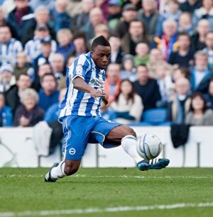Images Dated 10th March 2012: Brighton & Hove Albion's Historic 10-3 Victory over Portsmouth