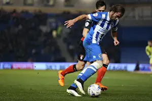 Brighton and Hove Albion's Inigo Calderon in Action Against AFC Bournemouth (April 10, 2015)