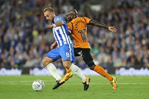 Barnet 22AUG17 Prints: Brighton and Hove Albion's Jiri Skalak in Action Against Barnet in EFL Cup Match