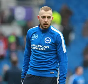 Bolton Wanderers 13FEB16 Prints: Brighton & Hove Albion's Jiri Skalak Gears Up for Sky Bet Championship Clash vs