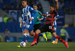 Huddersfield Town 14APR15 Prints: Brighton and Hove Albion's Joe Bennett in Action Against Huddersfield Town (April 2015)