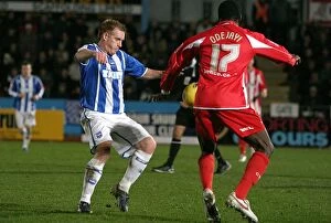 Images Dated 11th December 2006: Brighton & Hove Albion's Kerry Mayo: Focused and Determined