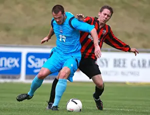 2008-09 Away Games Prints: Brighton & Hove Albion's Kevin McLeod in Action during Lewes Friendly
