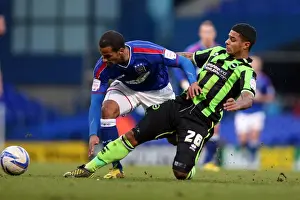 Event:bb 20130101 Prints: Brighton & Hove Albion's Liam Bridcutt Makes a Tackle Against Blackburn