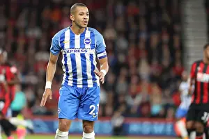 AFC Bournemouth 19SEP17 Prints: Brighton and Hove Albion's Liam Rosenior in Action against AFC Bournemouth in EFL Cup Clash (19SEP17)