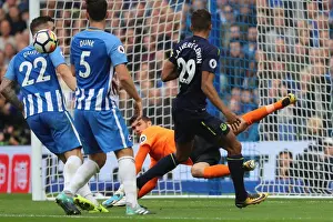 Everton 15OCT17 Prints: Brighton & Hove Albion's Mathew Ryan in Action: Premier League Clash vs