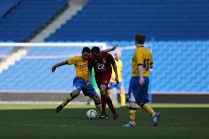 Play On Pitch MAY14 Prints: Brighton and Hove Albion's Opening Game of the Season: May 19, 2014