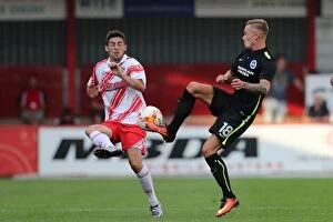 Images Dated 23rd July 2016: Brighton and Hove Albion's Pre-Season Clash at Stevenage: The Lamex Stadium Showdown