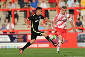 Brighton and Hove Albion's Pre-Season Clash against Stevenage at The Lamex Stadium (23JUL16)
