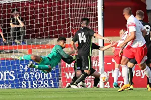 Brighton and Hove Albion's Pre-season Clash at Stevenage: The Lamex Stadium (23JUL16)