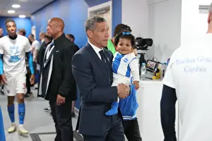 Prints of Lap of appreciation during the Premier League match between Brighton and Hove Albion and Manchester City at the American Express Community Stadium, Falmer, Brighton on the 12th May 2019 2018-19 Matches Prints: Brighton and Hove Albion's Premier League Squad Celebrates with Fans during Lap of Appreciation (12 May 2019)