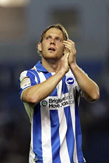 Images Dated 23rd August 2011: Brighton & Hove Albion's Radiant Talent: Craig Mackail-Smith