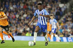 Barnet 22AUG17 Prints: Brighton & Hove Albion's Rohan Ince in Action against Barnet in EFL Cup Match