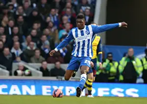 Arsenal 25JAN15 Prints: Brighton & Hove Albion's Rohan Ince in FA Cup Action Against Arsenal (January 2015)