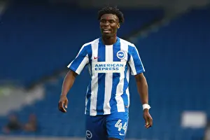 Brighton & Hove Albion's Sam Adekugbe in EFL Cup Action vs Colchester United (09AUG16)