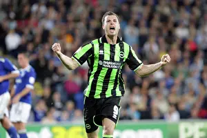 Brighton & Hove Albion's Star Forward: Ashley Barnes