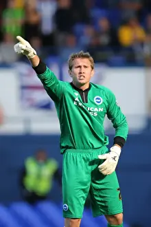 Ipswich Town - 28-09-2013 Prints: Brighton & Hove Albion's Tomasz Kuszczak in Action at Ipswich Town