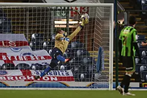 Blackburn Rovers - 22-01-2013 Prints: Brighton & Hove Albion's Tomasz Kuszczak Saves the Day: Blackburn Rovers vs