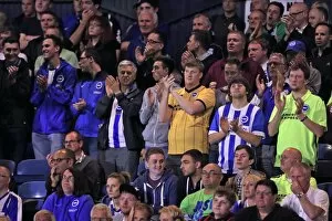 Images Dated 11th August 2015: Brighton and Hove Albion's Triumph over Southend United in the 2015 Capital One Cup