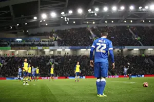 Brighton Midfielder Danny Holla in Action Against Arsenal during FA Cup Clash at American Express Community Stadium (January 2015)