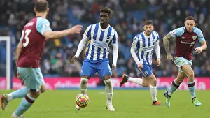 Burnley 19FEB22 Prints: Brighton vs. Burnley: Intense Premier League Clash at American Express Community Stadium (19FEB22)