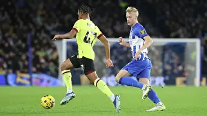 Burnley 09DEC23 Prints: Brighton vs. Burnley: Intense Premier League Clash at American Express Stadium (09DEC23)