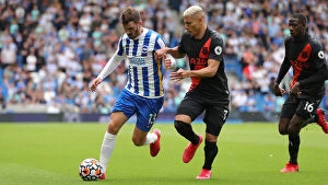 Images Dated 28th August 2021: Brighton vs Everton: Premier League Clash at American Express Community Stadium (28AUG21)