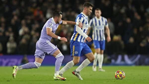 Images Dated 27th November 2021: Brighton vs Leeds United: A Premier League Battle at American Express Community Stadium