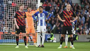 Jostles For Position Prints: Brighton vs Manchester City: 2022-23 Premier League Title Showdown (24MAY23)
