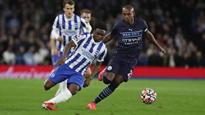 Images Dated 23rd October 2021: Brighton vs Manchester City: Premier League Showdown at American Express Community Stadium (23OCT21)