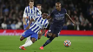 Manchester City 23OCT21 Prints: Brighton vs Manchester City: Premier League Showdown at American Express Community Stadium (23OCT21)