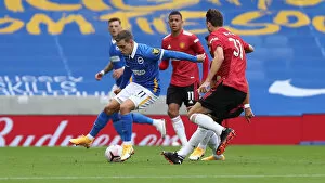 Images Dated 26th September 2020: Brighton vs Manchester United: Premier League Showdown at American Express Community Stadium