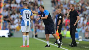Brighton vs. Newcastle: 2022/23 Premier League Clash at American Express Community Stadium (13Aug22) - Intense Match Action