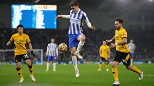 Images Dated 15th December 2021: Brighton vs. Wolverhampton Wanderers: A Premier League Battle at American Express Community
