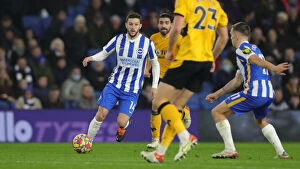 Images Dated 15th December 2021: Brighton vs. Wolverhampton Wanderers: A Premier League Battle at American Express Community