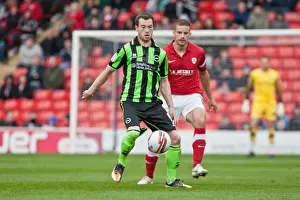 Barnsley 28-04-2012 Prints: Brighton's Barnes Scores Dramatically in Npower Championship Clash vs Barnsley (April 2012)