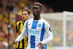 Watford Away 11AUG18 Prints: Brighton's Bissouma in Action: Watford vs
