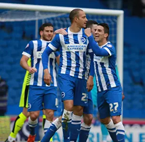 Brighton's Bobby Zamora Scores in Championship Clash vs. Huddersfield Town (23 Jan 2016)