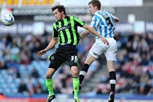 Huddersfield Town - 17-11-2012 Prints: Brighton's Will Buckley in Action: Huddersfield vs. Brighton, Championship 2012