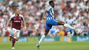 West Ham United 22MAY22 Prints: Brighton's Danny Welbeck in Action: Premier League Showdown vs