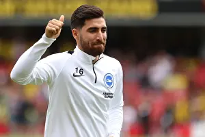 Brighton's Jahanbakhsh in Action: Premier League Clash vs. Watford (11AUG18)