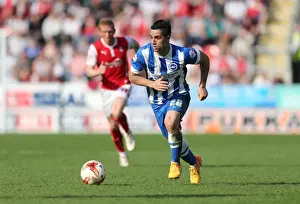 Rotherham United 06APR15 Prints: Brighton's Kayal in Action: Sky Bet Championship Clash vs