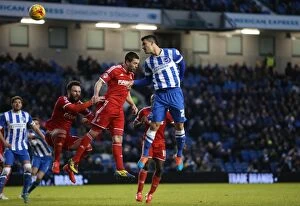 Images Dated 7th February 2015: Brighton's Kayal Scores Thrilling Debut Goal vs. Nottingham Forest (7 Feb 2015)